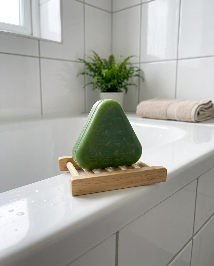 Photo client : le savon dans la douche